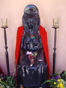 Sekhmet Statue in Red Robe